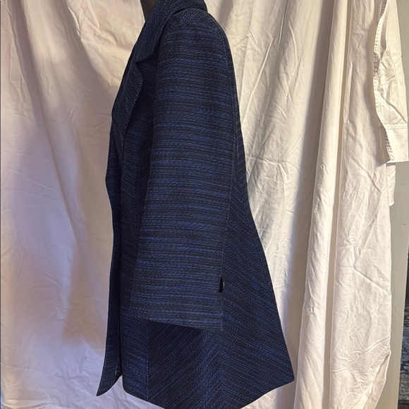 Mary Kay by T Winhill Blue Tailored Blazer with Notched Lapel - Picture 7 of 12